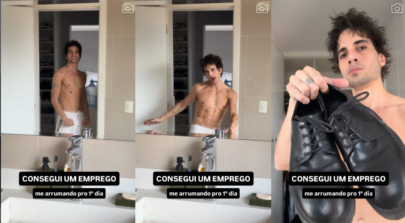 "Consegui um emprego. Eu quero mesmo é dinheiro", Fiuk brinca no Instagram
