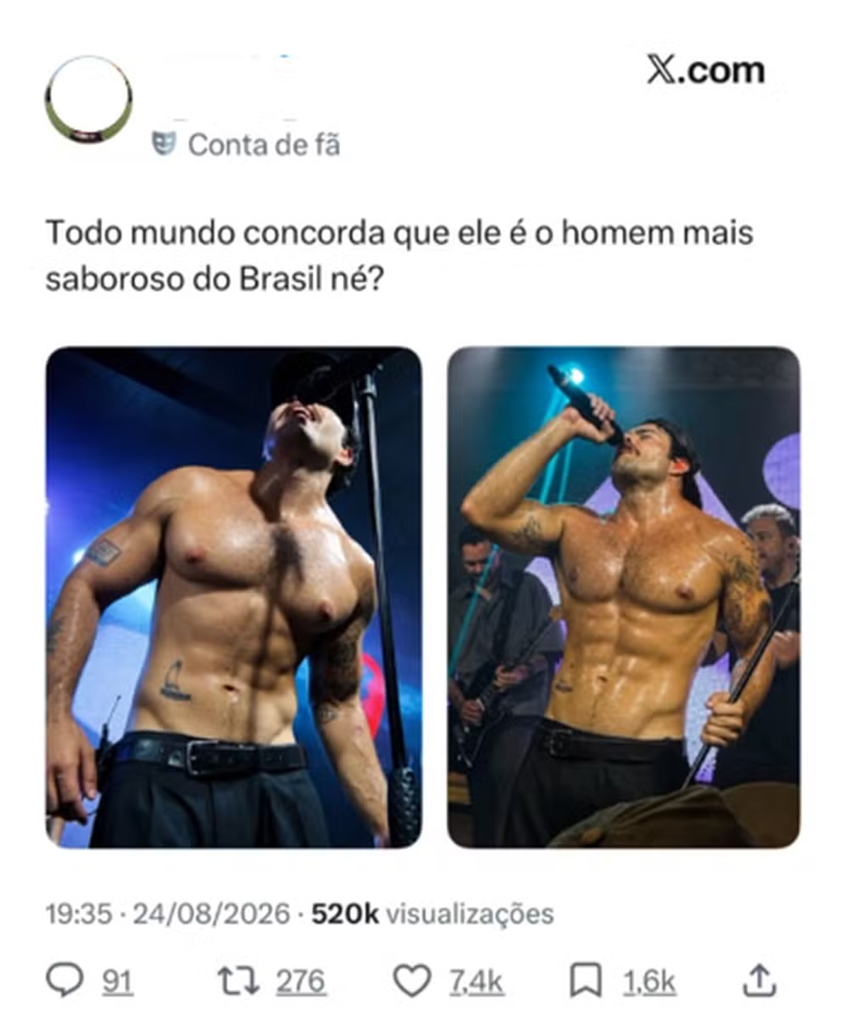 Pedro Calais, do Lagum, desabafa sobre fotos sem camisa que viralizaram: "Não sou assim"